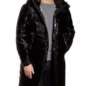 Karl Lagerfeld Mens Black Puffer Jacket